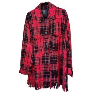 Zara Jacket Red & Black L/XL